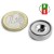 Neodīma magnēts ar caurumu 20mm N35 8.5kg