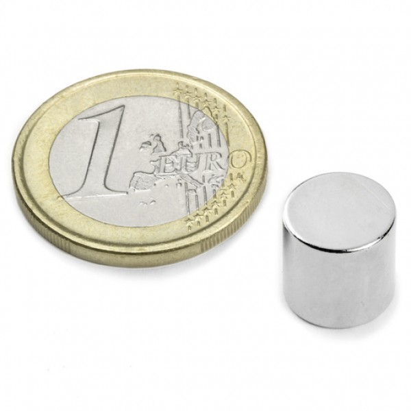Neodīma magnēts 10x10mm N42 5kg