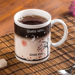 Krūze "Guess who loves you"