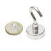 Neodīma magnēts ar āķi 25x8mm N35 18kg