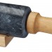 Marmora mīklas rullis, melns Marmora mīklas rullis, melns